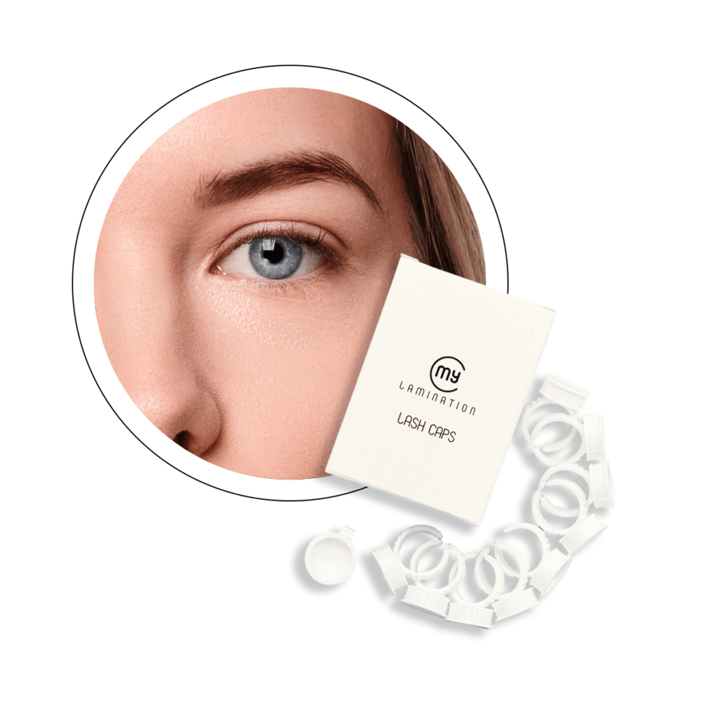 Anneaux colle extensions de cils lash caps professionnel