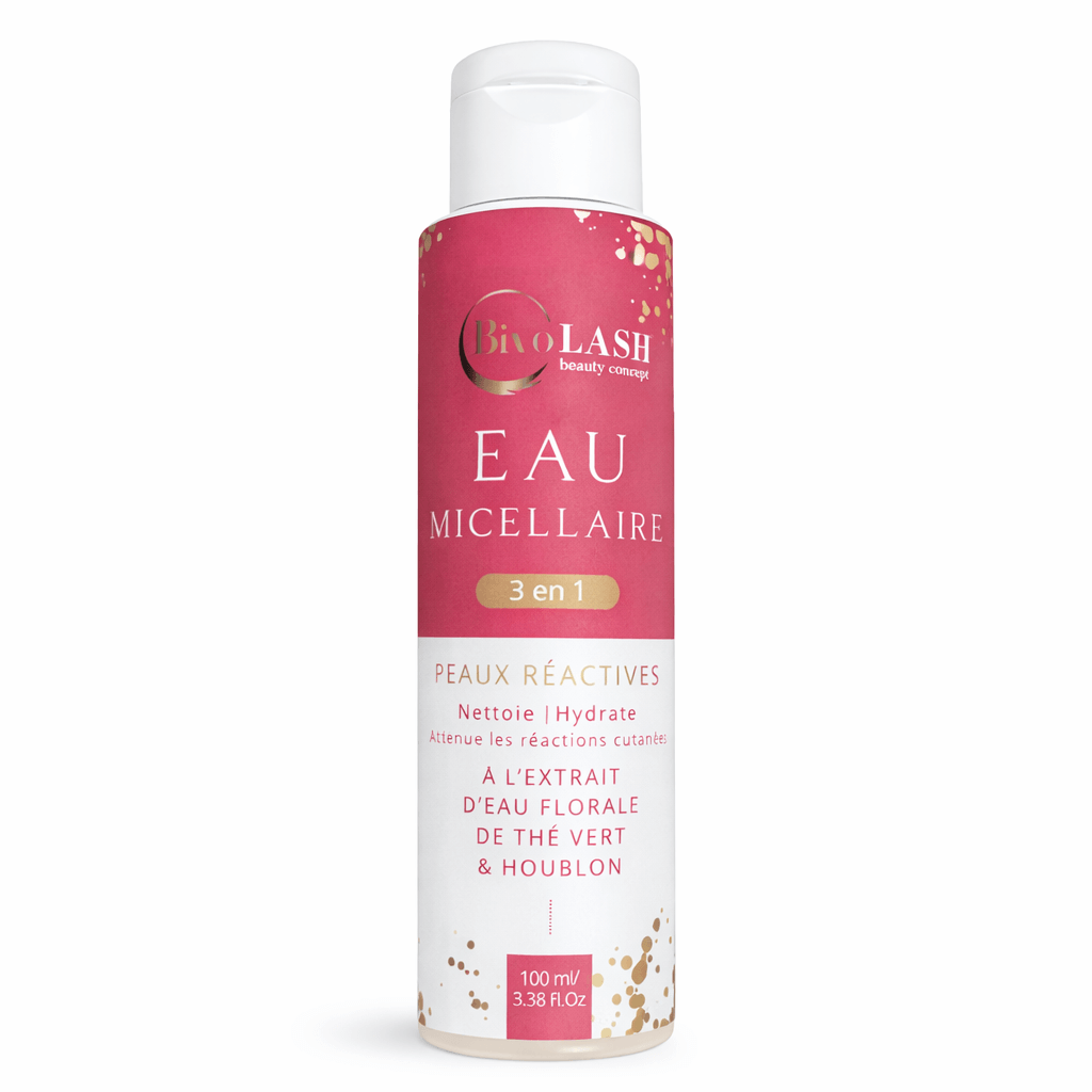 Eau Micellaire 3 en 1 – Peaux Réactives