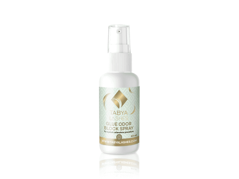 Glue Odor Block spray professionnel technicienne cils