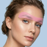 Brow Cover Silicone Réutilisable Bleu – Patch Professionnel pour Brow Lamination